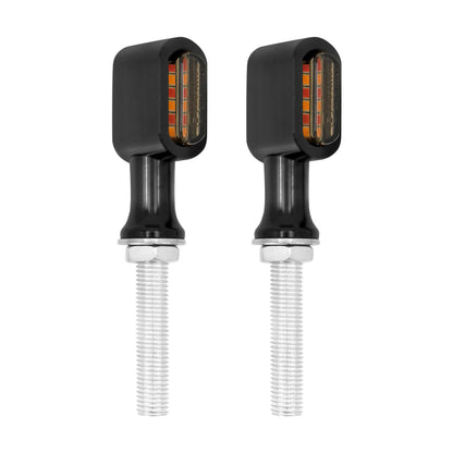 Rear 8mm Mounting Thread Indicator LED Turn Signal Light Fit For Harley Chopper | HCmotorku