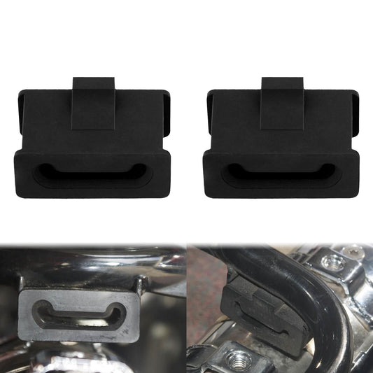 Muffler Mounts Holder Bracket Hanger Insulator Rubber Fit For Harley Touring FLH | HCmotorku