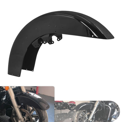 17" Front Fender Gloss Metal Mudguard Fit For Harley Touring Glides 2014 2015-2024 | HCmotorku