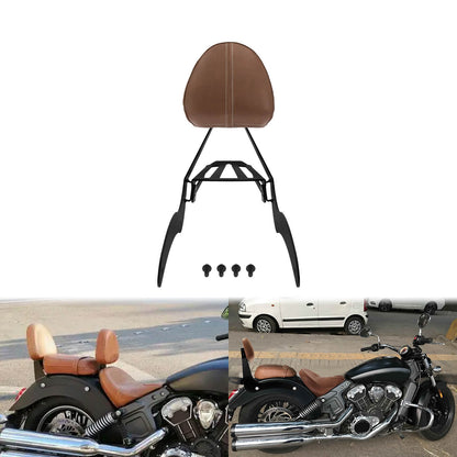 Passenger Backrest Sissy Bar Rack Mounting For Indian Scout 2015-2020 | HCmotorku