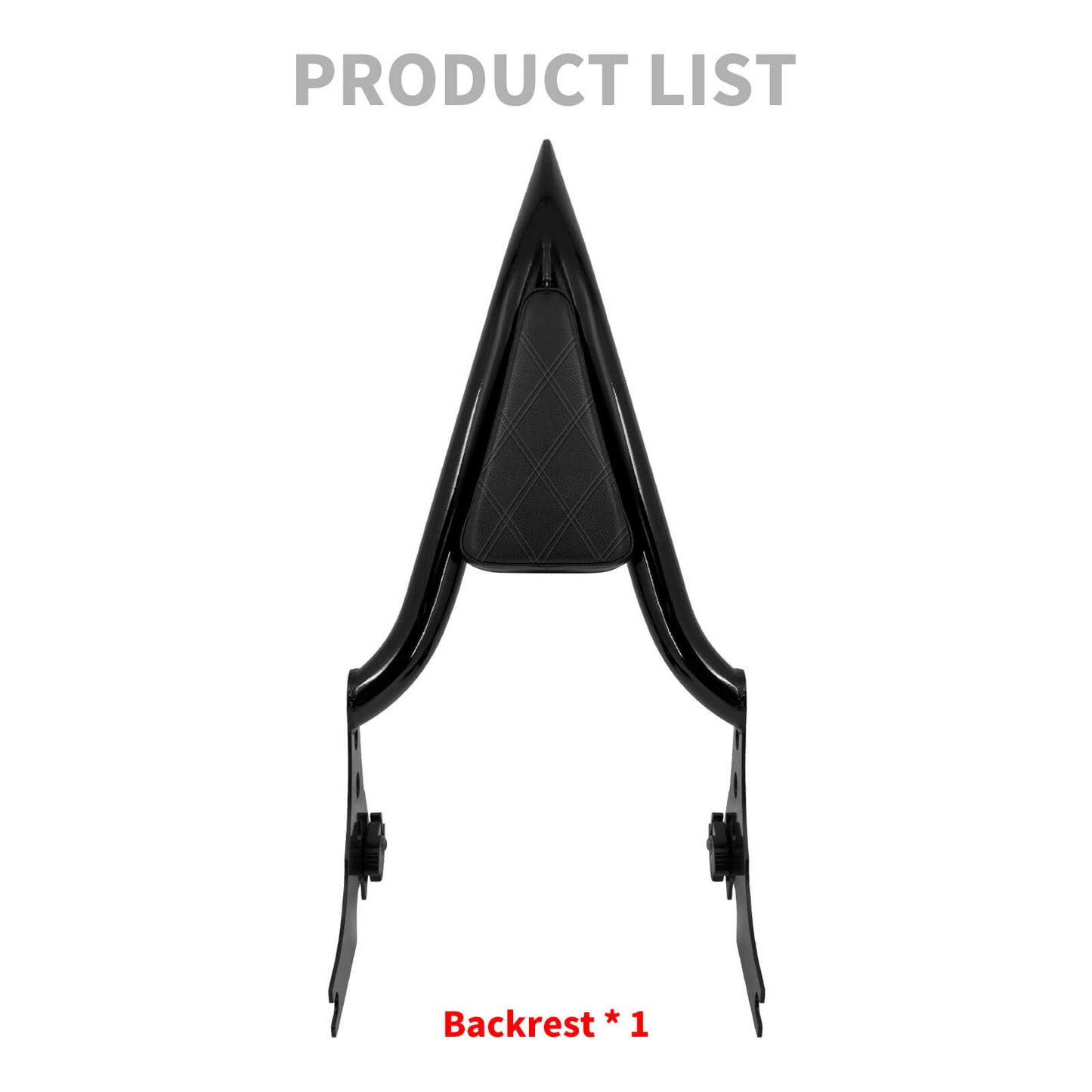 Detachable Rear Passenger Backrest Sissy Bar Fit For Harley XL 883 1200 2004-2022 | HCmotorku