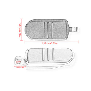 Passenger Foot Peg Highway Footrest Pegs Pedal Fit Harley Touring Dyna 1984-2025 | HCmotorku
