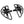 Hollow Rear Passenger Male Foot Pegs Fit For Harley Touring Glides Dyna Softail | HCmotorku