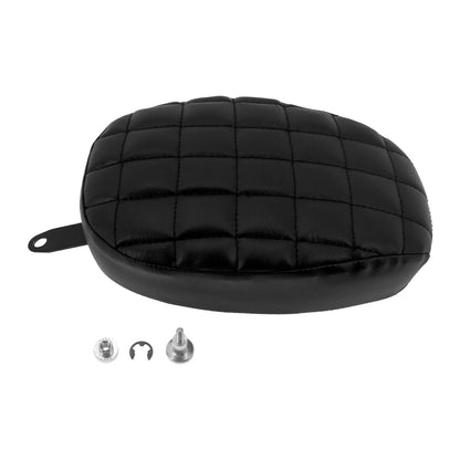 Rear Passenger Pillion Pad Seat Black Fit For Harley Sportster 48 72 2010-2015 | HCmotorku