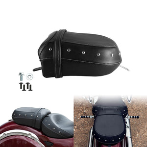 Rear Passenger Seat Pillion Pad Black Fit For Indian Chief Dark Horse Roadmaster | HCmotorku