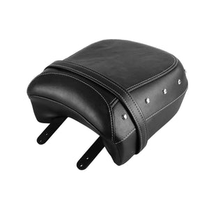 Rear Passenger Seat Pillion Pad Black Fit For Indian Chief Dark Horse Roadmaster | HCmotorku