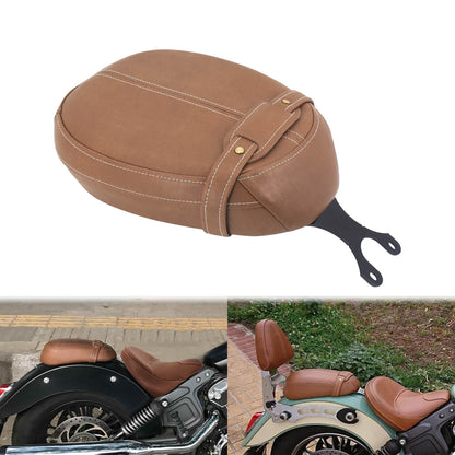 Leather Passenger Pillion Seat Fit For Indian Scout 2015-2018 Scout Sixty 2016-2018 | HCmotorku