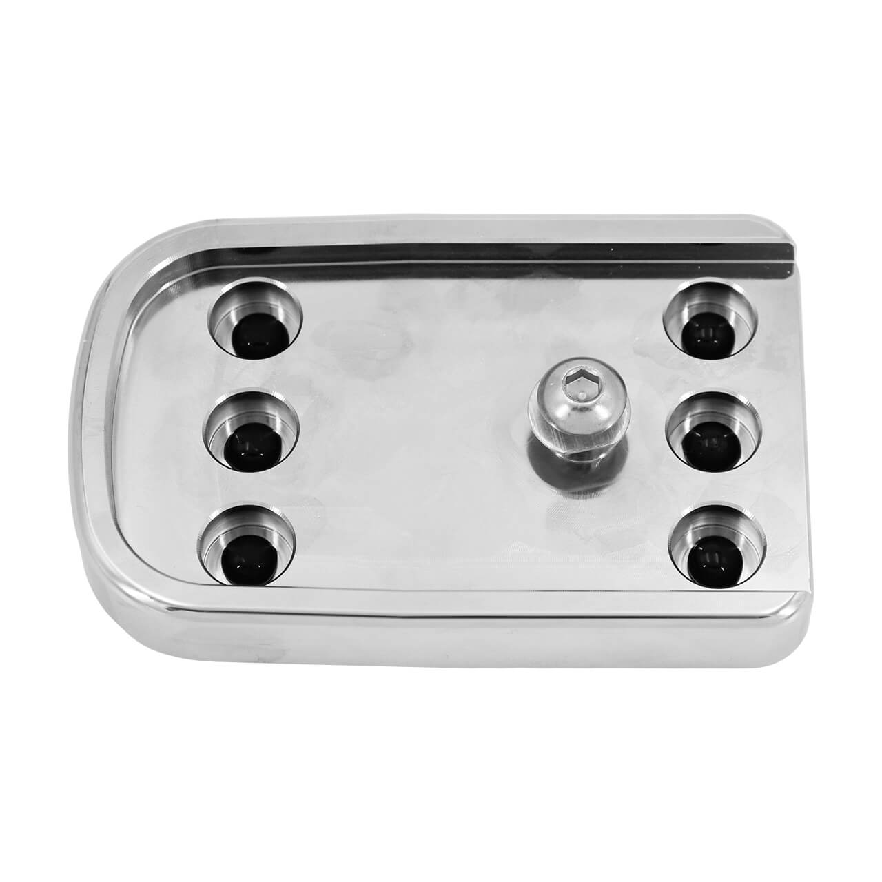 Brake Pedal Pad Cover Chrome Fit For Harley Touring Electra Street Glide 1996-2013 | HCmotorku