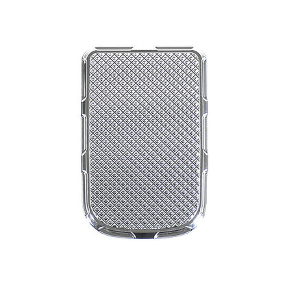 Brake Pedal Pad Cover Chrome Fit For Harley Touring FLHT Softail Dyna Tri Glide | HCmotorku