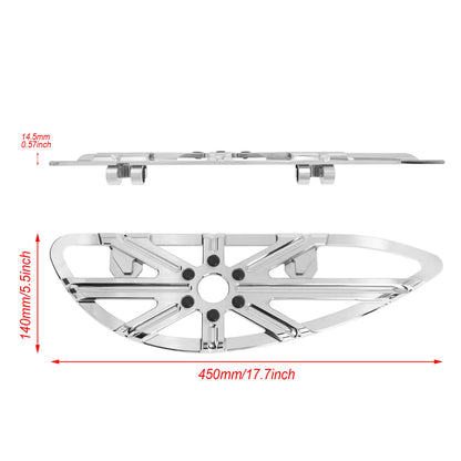 CNC Stretched Harley Rider Footboards Fit Touring Softail | HCmotorku