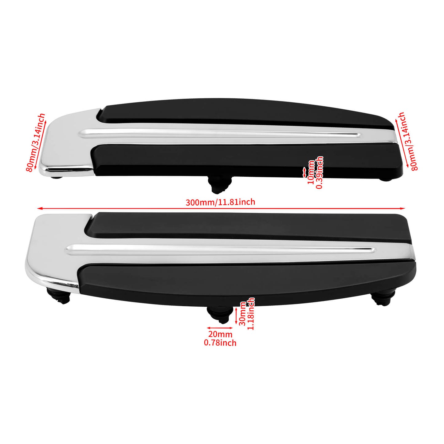 Inserts Slipstream Footboards | HCmotorku