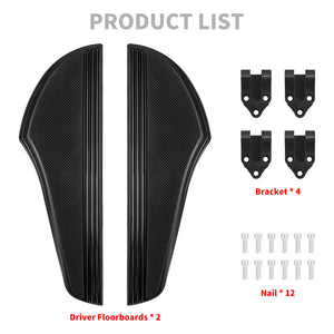 Motorcycle Rider Floorboards For Harley Touring 1986-2025 Softail 1986-2017 | HCmotorku