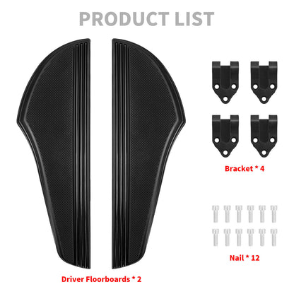 Motorcycle Rider Floorboards For Harley Touring 1986-2023 Softail 1986-2017 | HCmotorku