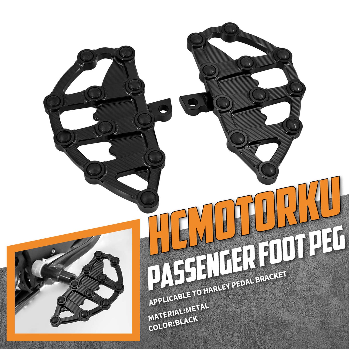 CNC Stretched Passenger  Rear Floorboards | HCmotorku