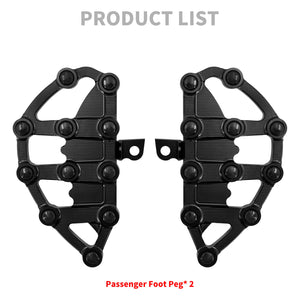 CNC Stretched Rear Passenger Floorboards for Harley 1984-2025 Models | HCmotorku