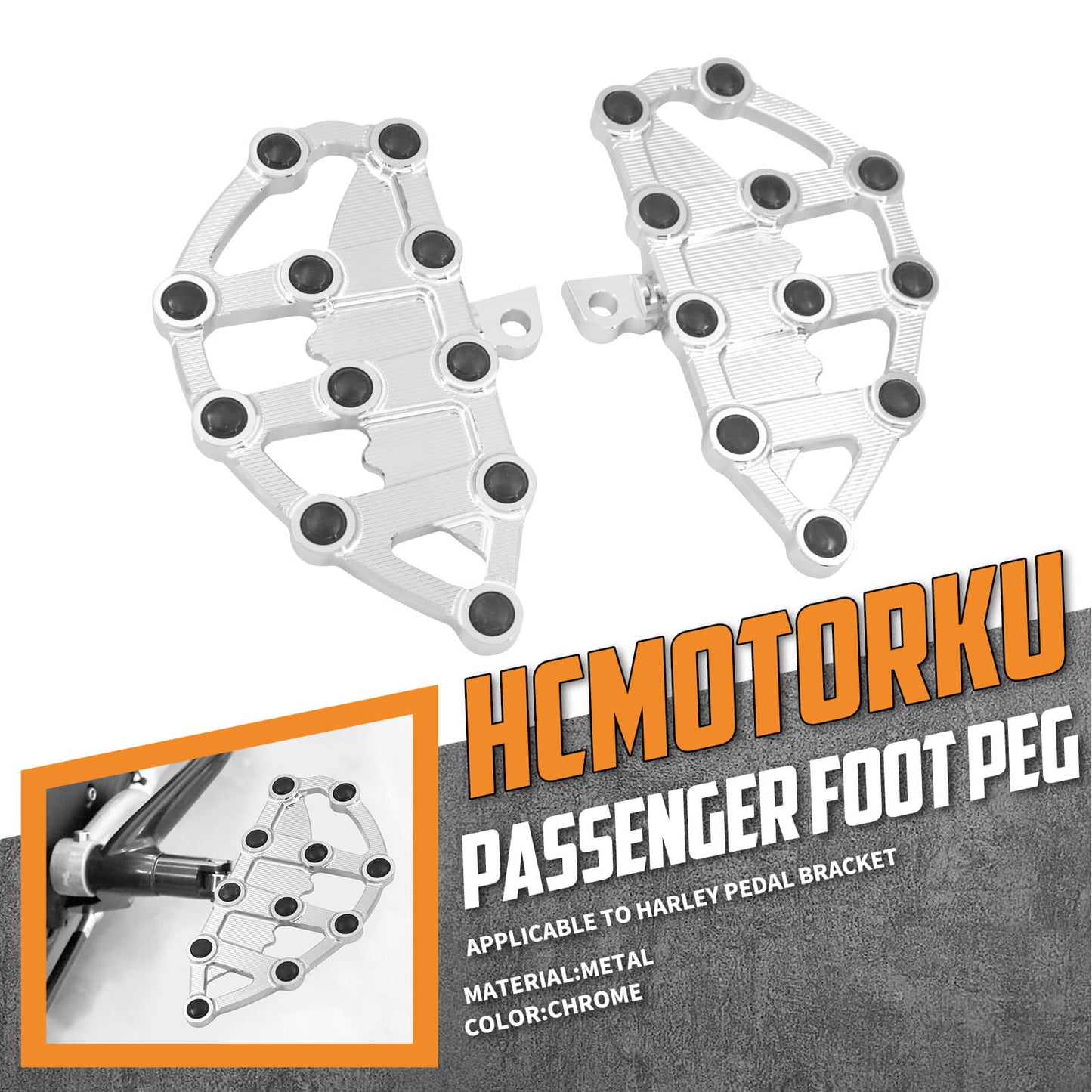 CNC Stretched Passenger  Rear Floorboards | HCmotorku