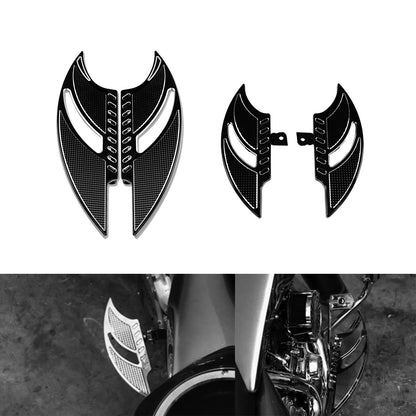 Hollow Blade Passenger Driver Floorboards Fit Harley Sportster Touring | HCmotorku