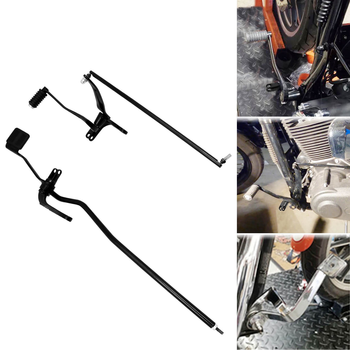 Forward Controls Pegs Levers Linkages Kit for Harley Dyna | HCmotorku