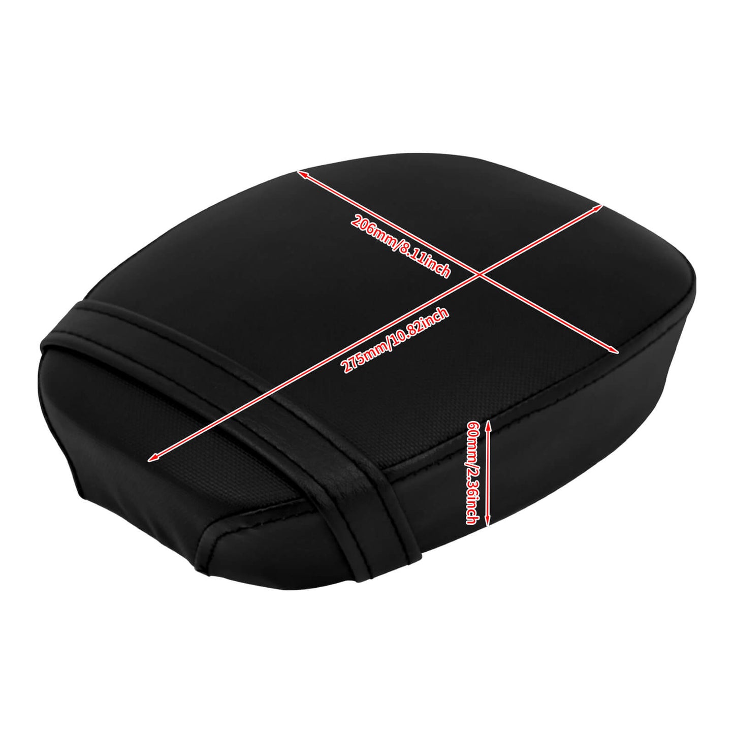 Rear Passenger Pillion Pad Seat For Harley Sportster 2010-2015 | HCmotorku