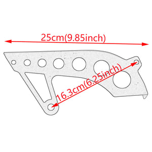 Matte Hollow Front Pulley Guard Cover Fit For Harley Sportster XL 883 2004-2020 | HCmotorku