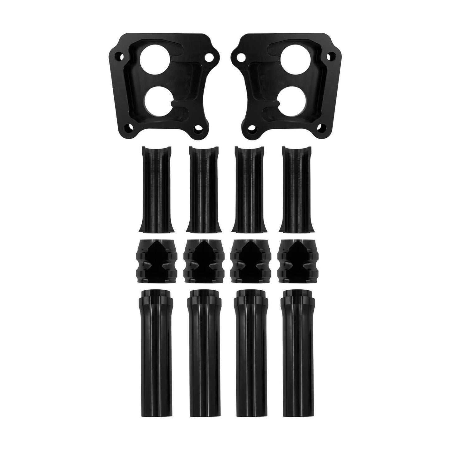 Lifter Tappet Block Cover Engine Pushrod Tube Black Fit For Harley Softail Dyna | HCmotorku