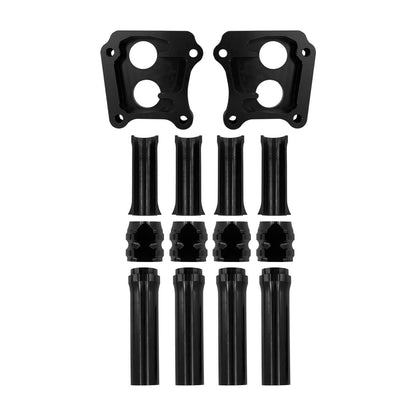 Lifter Tappet Block Cover Engine Pushrod Tube Black Fit For Harley Softail Dyna | HCmotorku