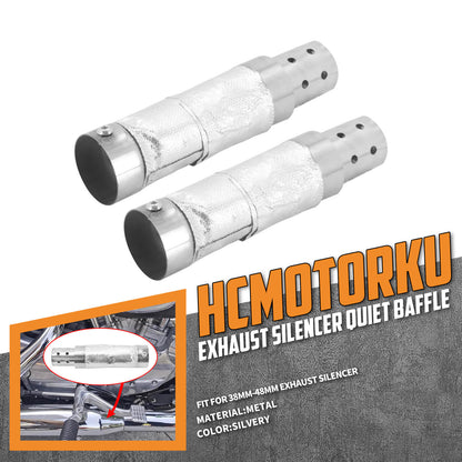 Motorcycle Quiet Baffle Noise Eliminator Universal for Exhaust Systems | HCmotorku