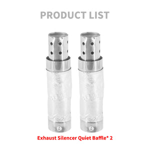 Motorcycle Quiet Baffle Noise Eliminator Universal for Exhaust Systems | HCmotorku