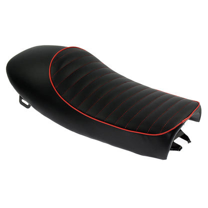 Motorcycle Cafe Racer Seat Flat Brat Hump Saddle Fit For Honda Suzuki Yamaha | HCmotorku