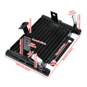 Oil Cooler Radiator for Harley Touring 2017-2023 | HCmotorku