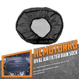 Harley Air Cleaner Waterproof Breather Rain Sock | HCmotorku