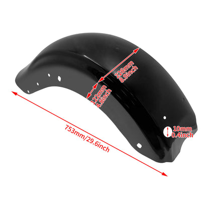 CVO Style Rear Fender Black Fit For Harley Touring Electra Road Glide 2009-2023 | HCmotorku