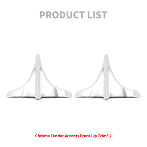 Rear Fender Accents For Harley Tri-Glide Ultra Classics Street Glide Trikes 2010-2011 | HCmotorku