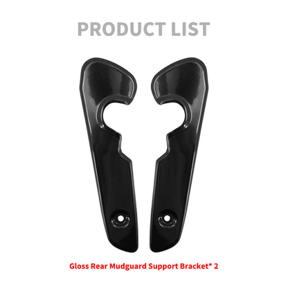 2* Short Rear Fender Mudguard Support Bracket Fit For Harley Sportster 883 2014-2023 | HCmotorku