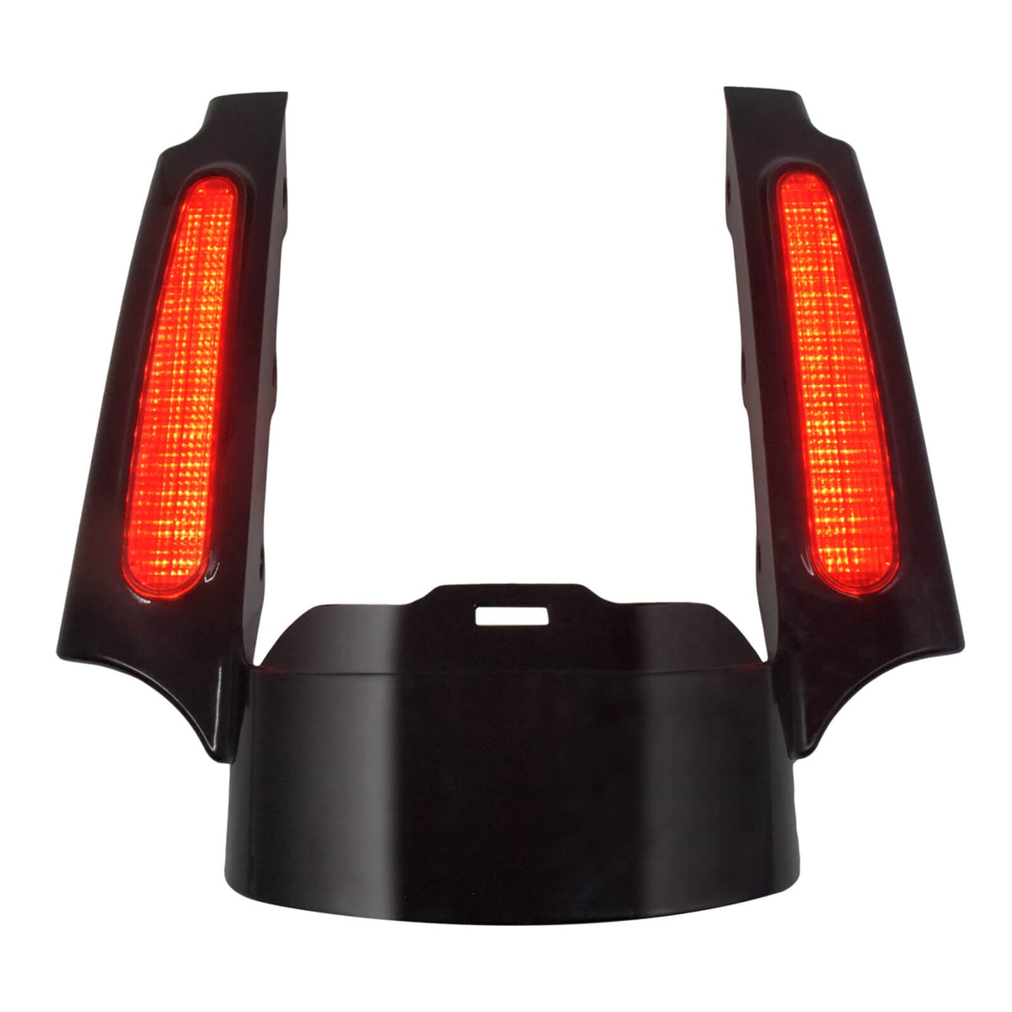 Rear Fender Extension Fascia w/Red Lens Fit For Harley Touring Street Road Glide | HCmotorku