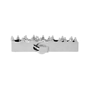 Wide MX Rear Floorboards Male Mount Passenger Foot Pegs Chrome Fit Harley | HCmotorku