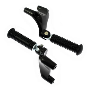 Motorcycle Rear Passenger Footpegs for Harley Sportster XL883 XL1200 2004-2022 | HCmotorku