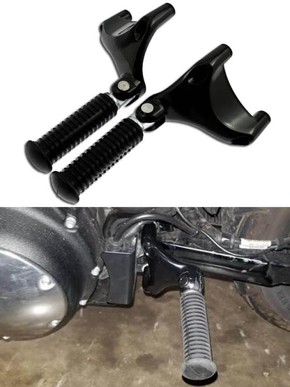 Motorcycle Rear Passenger Footpegs for Harley Sportster XL883 XL1200 2004-2013 | HCmotorku