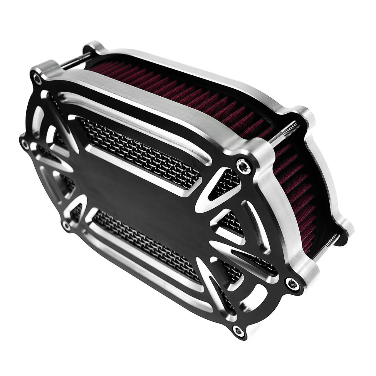Rectangle Stage One Air Filter Air Cleaner Red Fit For Harley Sportster XL 2004-2022 | HCmotorku