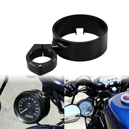 Side Speedometer Black Relocation Mount Bracket Kit For Harley Dyna Sportster | HCmotorku