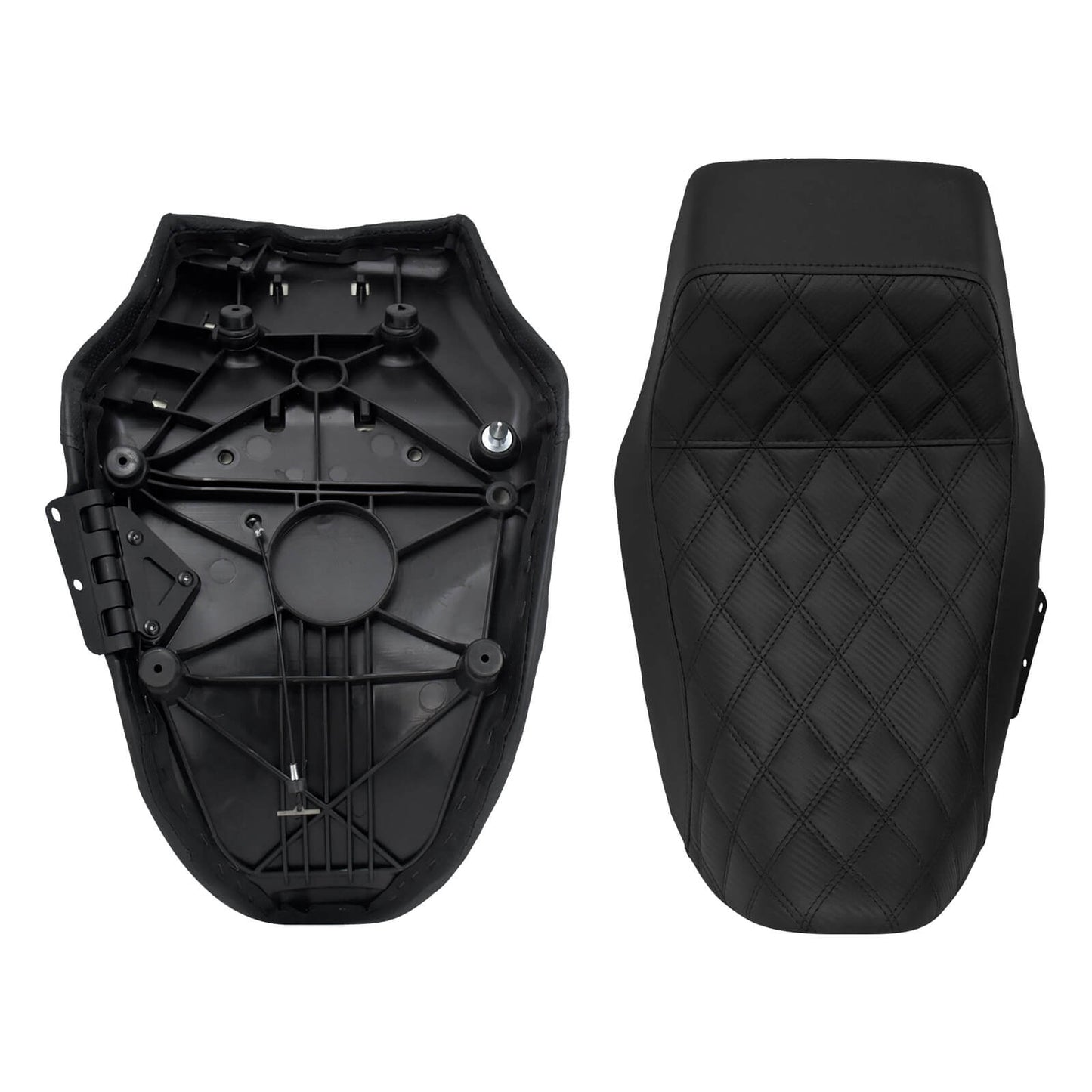Driver Passenger Leather Diamond One-Piece Seat For Harley Nightster RH975 RH975S 2022-UP | HCmotorku