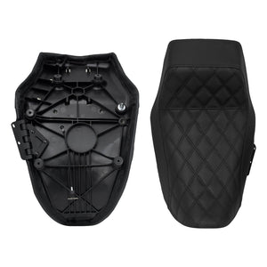 Driver Passenger Leather Diamond One-Piece Seat For Harley Nightster RH975 RH975S 2022-UP | HCmotorku