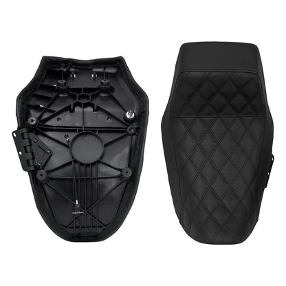 Driver Passenger Leather Diamond One-Piece Seat For Harley Nightster RH975 RH975S 2022-UP | HCmotorku