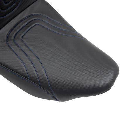 Driver & Passenger Seat Blue For Harley Touring 2009-2023 | HCmotorku