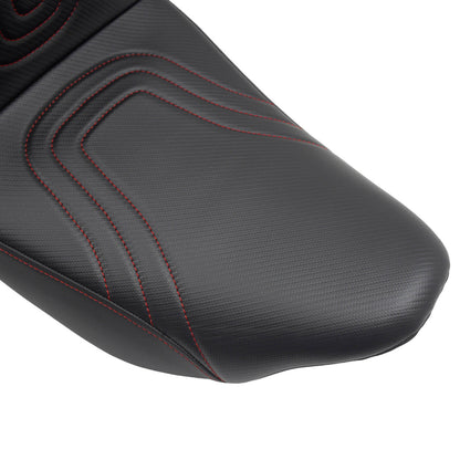 Driver & Passenger Seat Red For Harley Touring 2009-2023 | HCmotorku