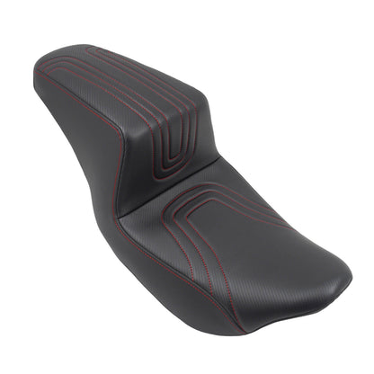 Driver & Passenger Seat Red For Harley Touring 2009-2023 | HCmotorku