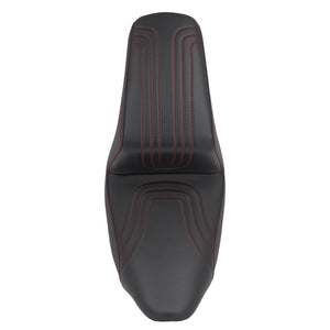 Driver & Passenger Seat Red For Harley Touring 2009-2023 | HCmotorku