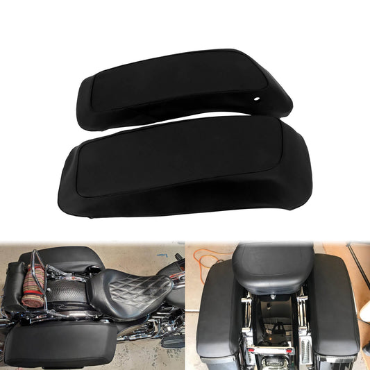 Saddlebag Lid Bra Covers PU Leather Harley Touring 2014-2020 | HCmotorku