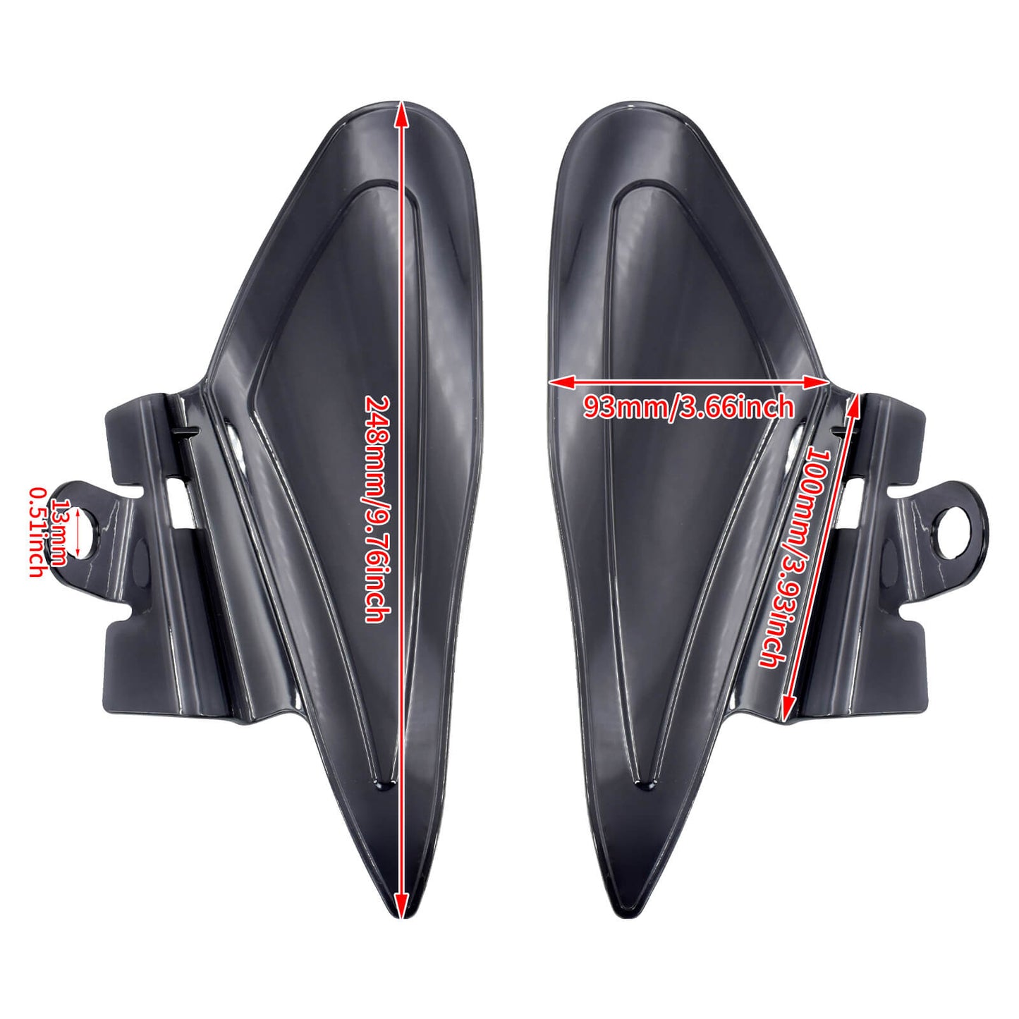 Indian Engine Saddle Shields Fit Chief Classic Vintage Chieftain 2014-2019 | HCmotorku