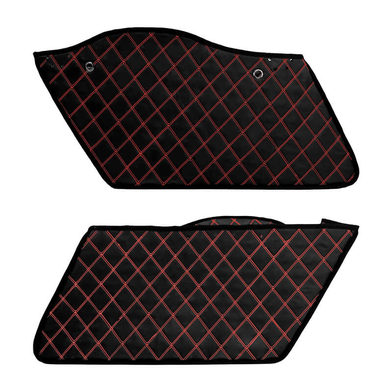 Red Liners Saddlebag Stretched Bag Inserts For Harley Electra Street Glide 1993-2013 | HCmotorku